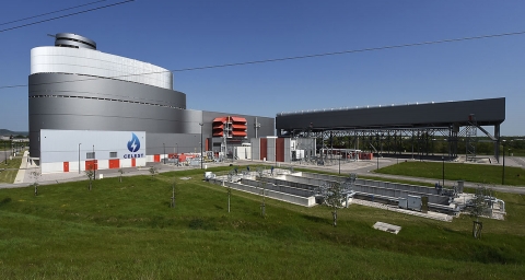Centrale à gaz à cycle combiné Celeste Power à Toule (France)