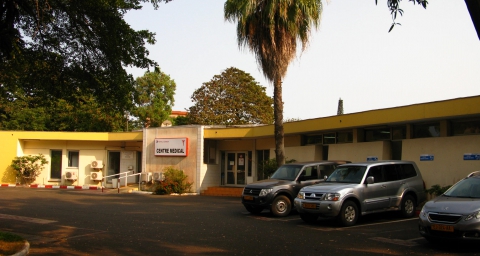 Medical center in Gabon