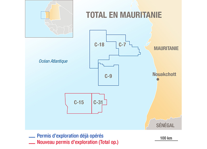 Total en Mauritanie