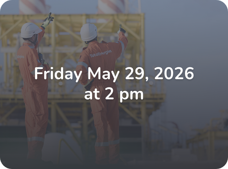 Friday May 29, 2026 at 2 pm