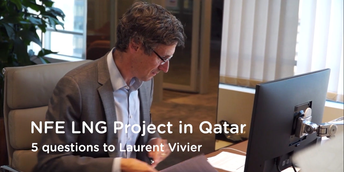 NFE LNG project : 5 questions to Laurent Vivier