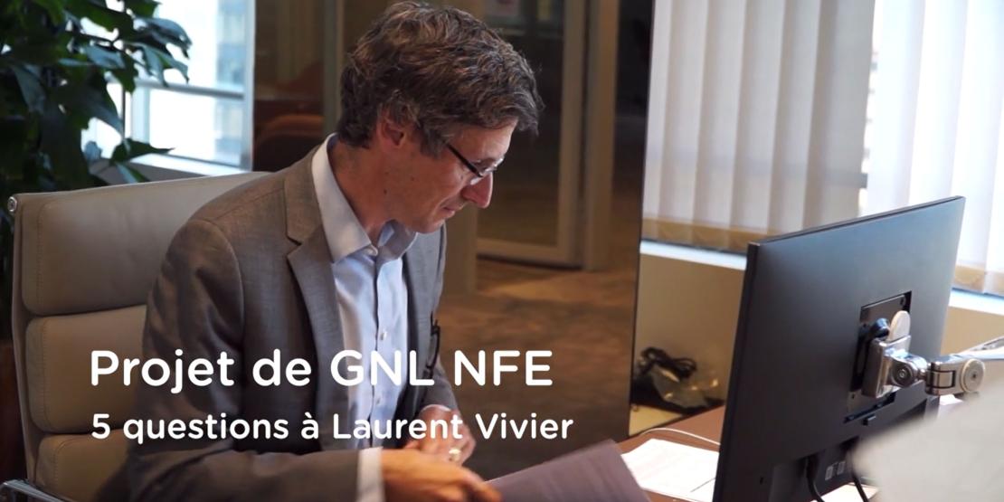 Projet de GNL NFE : 5 questions à Laurent Vivier