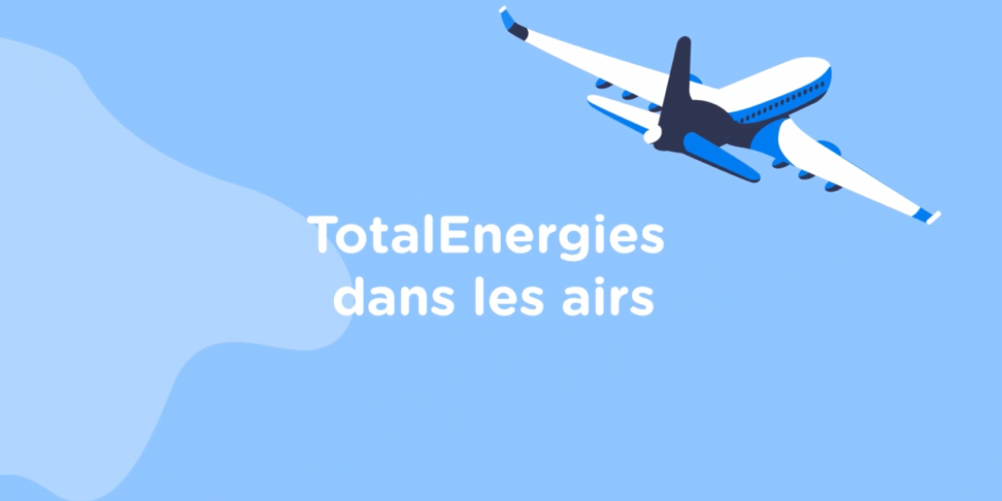 TotalEnergies dans les airs