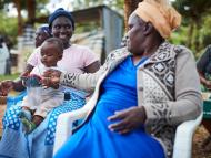 Women and child in Nairobi, Kenya