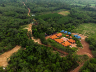 Base camp, plantation and conservation landscapes in Mekong Timber Plantation (TAFF1 asset) in Laos