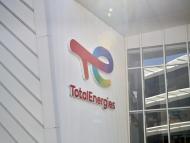Logo TotalEnergies, bâtiment innovation