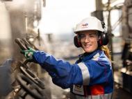 Operator on the platform