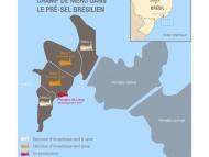 Carte du champ de Mero Brésil 2019