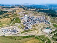 Tempa Rossa oil field, located in the Basilicata region of southern Italy.