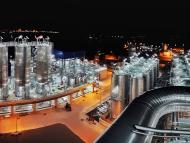 Total Corbion PLA plant Rayong Thailand dark