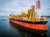  Kaombo Sul, la deuxième unité flottante de production et de stockage (FPSO) du projet Kaombo, entrée en production au large de l’Angola en avril 2019.