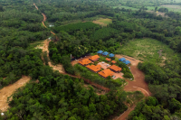 Base camp, plantation and conservation landscapes in Mekong Timber Plantation (TAFF1 asset) in Laos