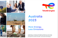 Totalenergies Australia 2023, More energy, Less emissions