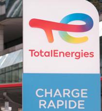 Station-service de la Défense à Paris