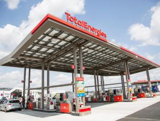 Station TotalEnergies solarisée à Ressons