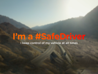 I'm a #SafeDriver, I keep control of my vehicle at all times