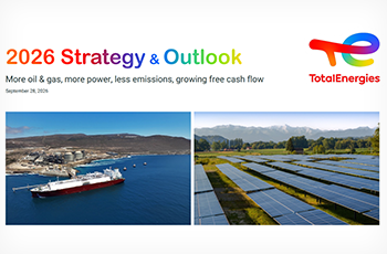 2026 Strategy & Outlook - More oil & gas, more power, less emissions, growing free cash flow, September 28, 2026