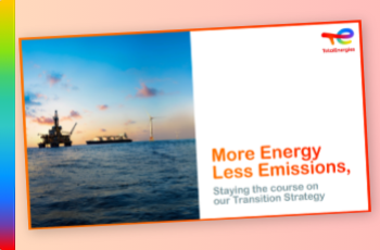 More Energy, Less Emissions, Staying the course on our Transition Strategy
