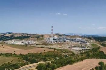 The Tempa Rossa oil field in Italy