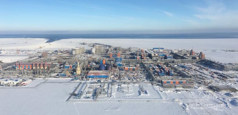 Le site de Yamal LNG