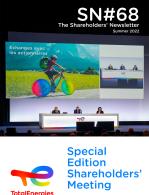 SN #68 The Shareholders' Newsletter Summer 2022 - Special Edition Shareholders' Meeting