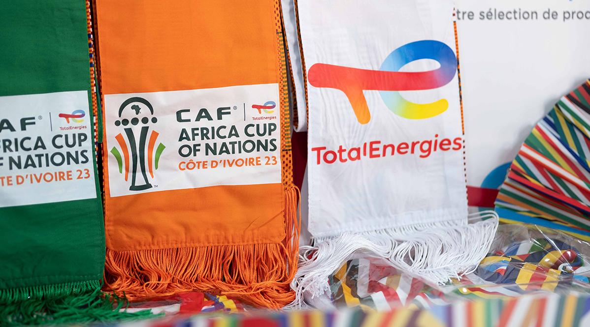 Official image for TotalEnergies partnership with Team TotalEnergies cycling team