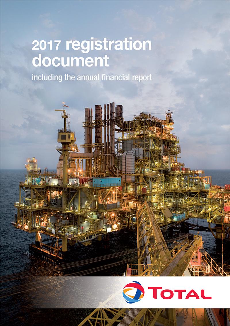 2017 Annual Reports Filing Document de reference including the annual financial report and the Form 20 F TotalEnergies