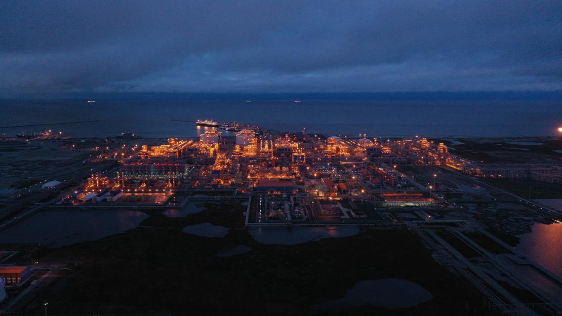Yamal LNG facilities in Russia